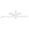 Ekena Millwork Redmond Architectural Grade PVC Gable Bracket, 108"W x 18"H x 2"D x 4"F, 4/12 Pitch GBP108X18X0204RED00 - alternate 1